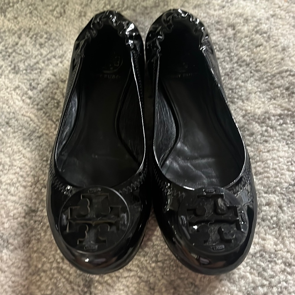 Black Tory Burch Ballet Flats 7.5